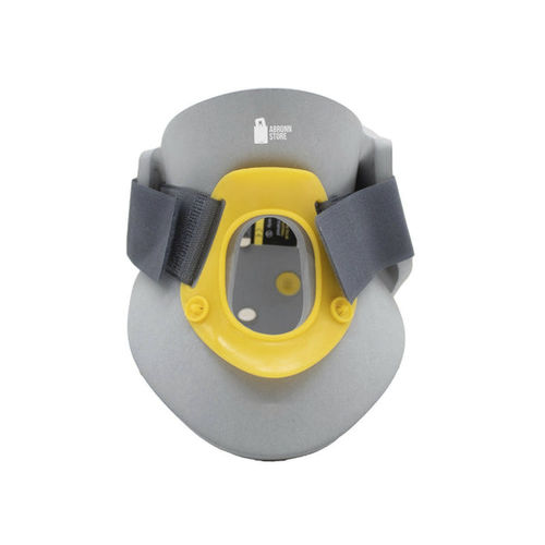 Biegesteif-Zervikalstütze - QC1100 series - Abronn - C4 / mit Kinnstütze / für Erwachsene