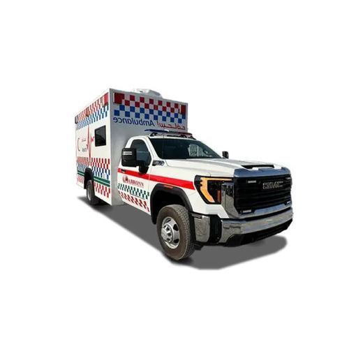Ambulanz für Intensivpflege - GMC Sierra - Abronn - für Patienten-Transfer / mit Kofferaufbau / 4x4
