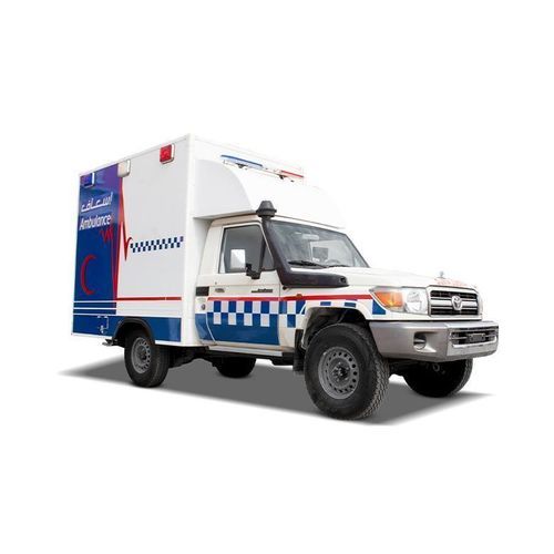 Ambulanz für Intensivpflege - Toyota Land Cruiser - Abronn - für Patienten-Transfer / mit Kofferaufbau / 4-Tragen