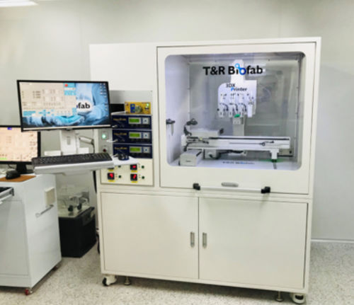 3D-Drucker / Dental - T&R Biofab - Bio-Engeneering von Geweben / bodenstehend