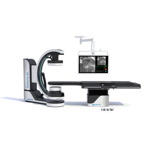 Digitales Fluoroskopie-System - Omega Medical Imaging - für Röntgendurchleuchtung des Herzens / für Röntgendurchleuchtung des Herz-Kreislaufsystems / mit Kipptisch