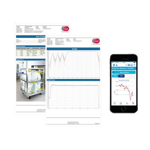 Bestätigungssoftware - ValSuite®  - Ellab Validation & Monitoring Solutions - Analyse / Reporting / Monitoring