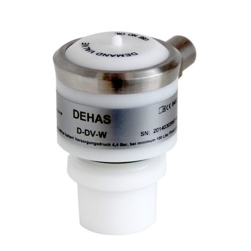 Demandventil für Beatmungsgeräte - QualityFLOW O2 - DEHAS Medical Systems - manuell / weiß
