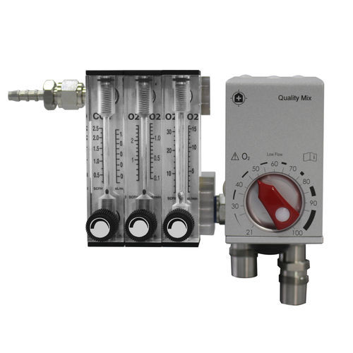Sauerstoff-Gasmischer - QualityMix Combi II - DEHAS Medical Systems - medizinisch / Atem / Luft