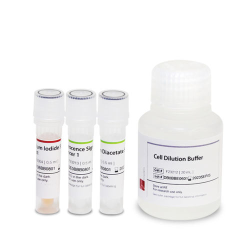 Reagenzkit / als Lösung - F23202 - Logos Biosystems - Verdünnungspuffer / Farbstoff / für die Zellzählung