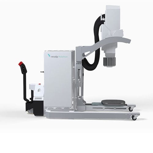 Intraoperatives Bestrahlungssystem / Elektronenstrahlbündel - Mobetron - IntraOp Medical - Brustkrebsbehandlung / Behandlung von Bauchspeicheldrüsenkrebs / mobil