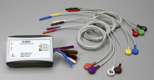 EMG-System / 8 Kanäle - RS-EMGx - iWorx - 4 Kanäle / tragbar