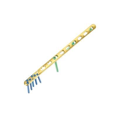 Kompressionsplatte für Fibula - Wuhan Yijiabao Biological Materials - distal / Metall