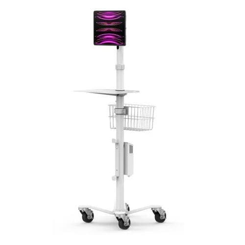 Neigbarer Tragarm - Invisible Universal Tablet Mount Medical Rolling Cart - Maclocks / Compulocks - drehbar / für Tablet-PC / für medizinische Zwecke