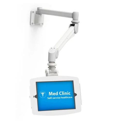 Knickarm-Tragarm - Medical Grade Extra Long Articulating Monitor Arm - Reach - Maclocks / Compulocks - neigbar / Positionierung / erweiterbar