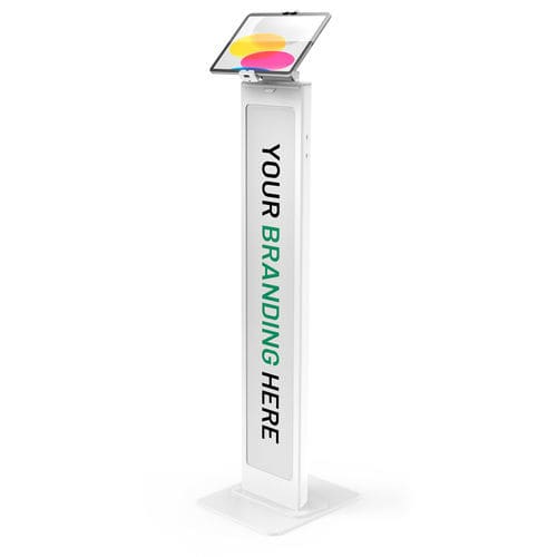 Neigbarer Tragarm - Universal Tablet Brandable Floor Stand - Cling BrandMe - Maclocks / Compulocks - drehbar / für Tablet-PC / für medizinische Zwecke