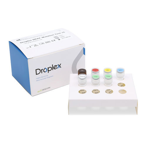 BRAF-Mutationen-Testkit - Droplex v2 - Gencurix - für Schilddrüsenkrebs / für genetische Mutationen / Onkologie