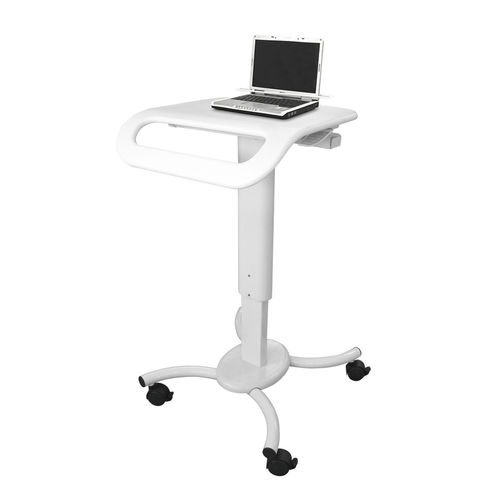 Wagen für medizinische Bildschirme - 933DA - Diwei Industrial Co., Ltd. - medizinisch / Lager / mit Tragefläche für Laptop