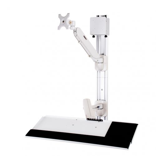 Neigbarer Tragarm - 1320W - Diwei Industrial Co., Ltd. - drehbar / für Monitor / wandmontiert