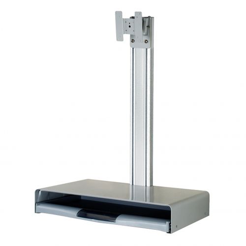Höhenverstellbarer Tragarm - 132EW - Diwei Industrial Co., Ltd. - für Monitor / wandmontiert / mit VESA-Montage