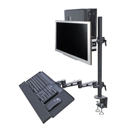 Knickarm-Tragarm - 196PB - Diwei Industrial Co., Ltd. - neigbar / für Monitor / Tisch