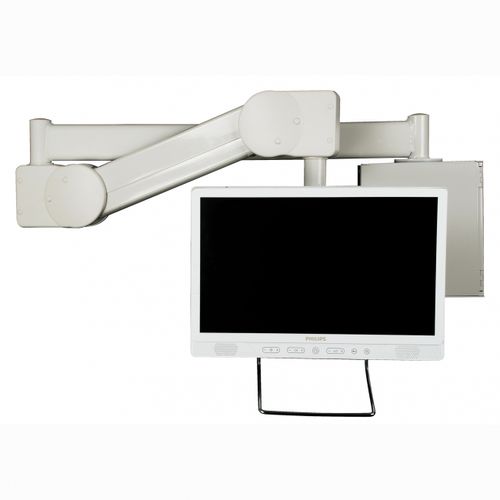 Neigbarer Tragarm - 987AA-1 - Diwei Industrial Co., Ltd. - höhenverstellbar / für LCD-Monitore / für medizinische Zwecke