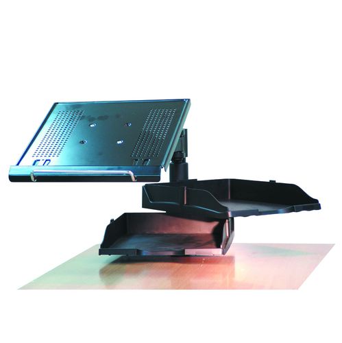 Tragarm für Laptop - 3350B - Diwei Industrial Co., Ltd. - Tisch / mit Tastaturträger