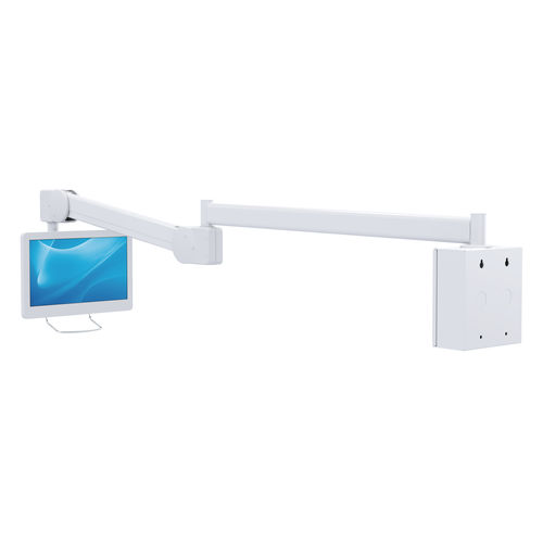 Knickarm-Tragarm - 983CA-1 - Diwei Industrial Co., Ltd. - neigbar / für LCD-Monitore / für medizinische Zwecke