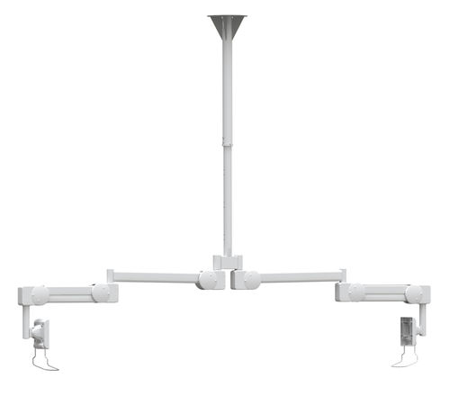 Knickarm-Tragarm - 982EA-1 - Diwei Industrial Co., Ltd. - neigbar / höhenverstellbar / für LCD-Monitore