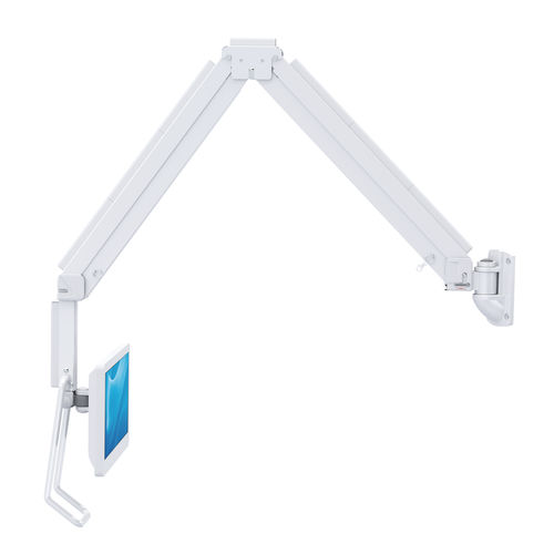 Neigbarer Tragarm - 961FA  - Diwei Industrial Co., Ltd. - höhenverstellbar / für LCD-Monitore / für medizinische Zwecke