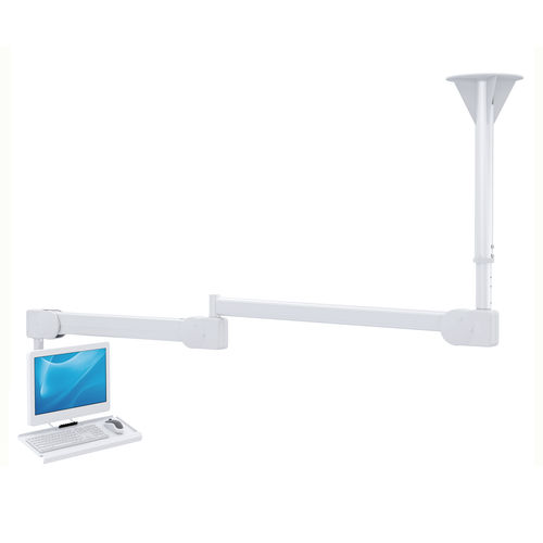 Knickarm-Tragarm - 982CA-2 - Diwei Industrial Co., Ltd. - neigbar / höhenverstellbar / für LCD-Monitore