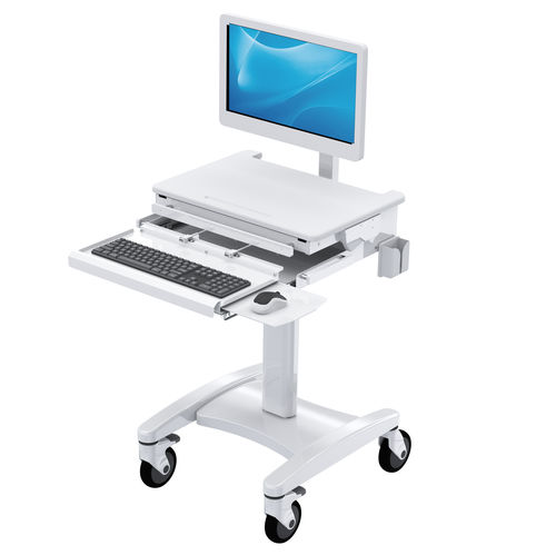Höhenverstellbarer Computerwagen - 908AA - Diwei Industrial Co., Ltd. - mit Schublade