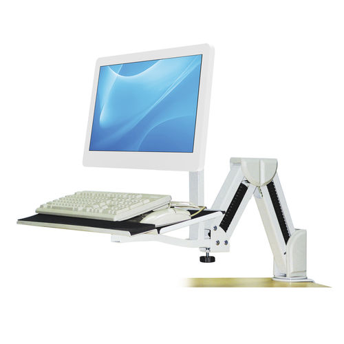 Knickarm-Tragarm - 131AA - Diwei Industrial Co., Ltd. - für Monitor / für medizinische Zwecke / Tisch