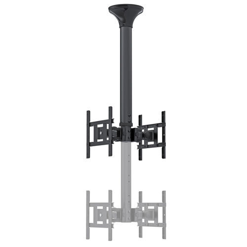 Neigbarer Tragarm - 873EB - Diwei Industrial Co., Ltd. - höhenverstellbar / für Monitor / deckenmontiert