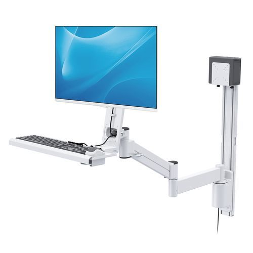 Drehbarer Tragarm - 372DA - Diwei Industrial Co., Ltd. - zusammenklappbar / Positionierung / Knickarm
