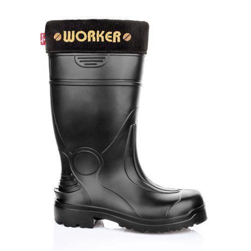 Unisex-Krankenhausstiefel - Worker 899 - Lemigo - rutschfest / schwarz
