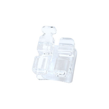 Orthodontie Bracket / ästhetisch - MISO - HT Co. - transparent / mit schwacher Reibung / monokristallin