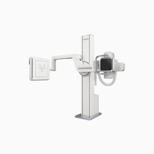 Digitales Röntgensystem - uDR 266i - Shanghai United Imaging - für multifunktionale Röntgenaufnahmen / ohne Tisch / mit schwenkbarem Röhrenarm