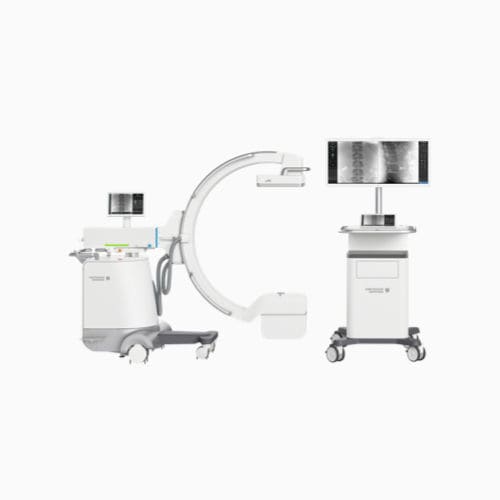 Mobiler C-Bogen - uMC 560i - Shanghai United Imaging - mit Flachbildsensor / mit Videosäule