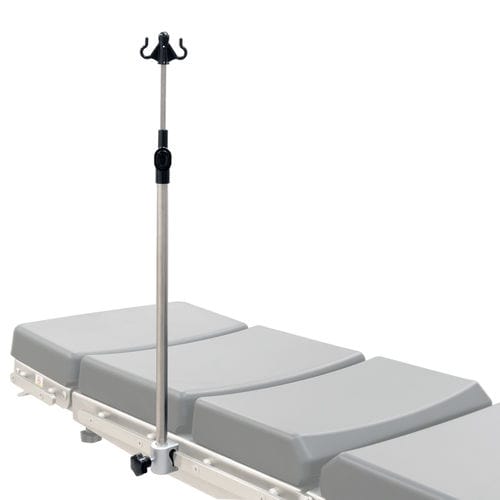 Infusionsständer auf Untersuchungstisch - OT60.05 - Inspital Medical Technology - 2 Haken / Edelstahl