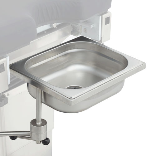 Schalenhalter zur Montage auf Untersuchungstuhl - OT60.11 - Inspital Medical Technology - Edelstahl
