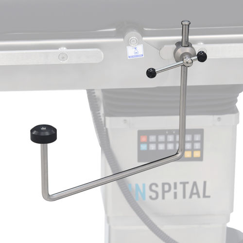 Träger für Ausrüstungen / für OP-Tisch - OT60.30 - Inspital Medical Technology - bettmontiert / Edelstahl