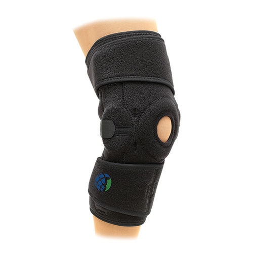 Knieorthese - GATOR WRAP™ - Advanced Orthopaedics - mit Knieöffnung / mit Kniescheibenkissen / mit Gelenk