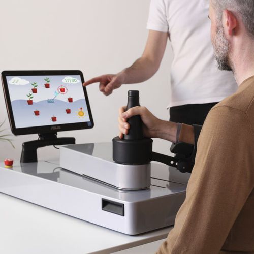 Rehabilitationssystem für Armbeweglichkeit - ICone  - Heaxel - robotisiert