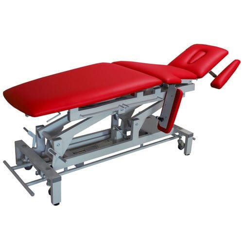 Elektrische Massageliege - KINEZO EXPERT - ZARYA - auf Rollen / mit höhenverstellbarer Rückenlehne / mit Armstütze