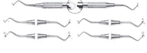Doppelter Dentalpolierer - 15-68-002 - 006  - J+K Chirurgische Instrumente