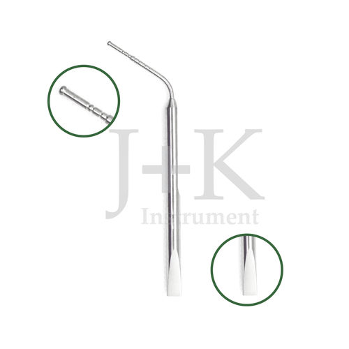 Tiefenlehre für Implantat / Ostéotomie - 25-111-050   - J+K Chirurgische Instrumente - gewinkelt / doppelt