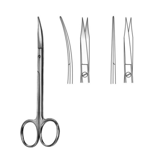 Schere für Zahnchirurgie - 02-06 series - J+K Chirurgische Instrumente - Zahnfleisch / Goldman-Fox / für Humanmedizin