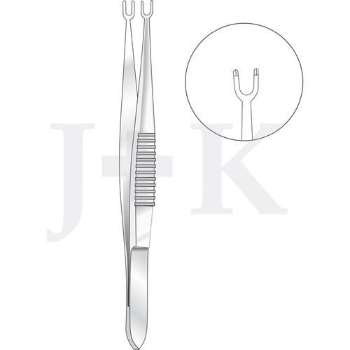 Mikropinzette für Ophthalmologie - E3-3055,3056 - J+K Chirurgische Instrumente - gerade / Edelstahl