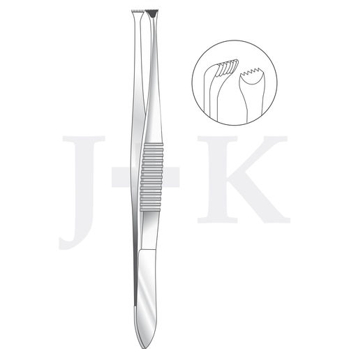 Mikropinzette für Ophthalmologie - Graefe (e3-3067) - J+K Chirurgische Instrumente - zum Greifen / gerade / Edelstahl