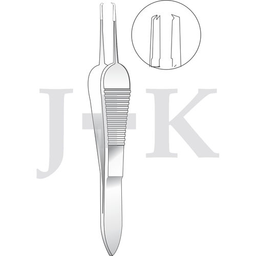 Mikropinzette für Ophthalmologie - E3-3073 - J+K Chirurgische Instrumente - Näh / Edelstahl