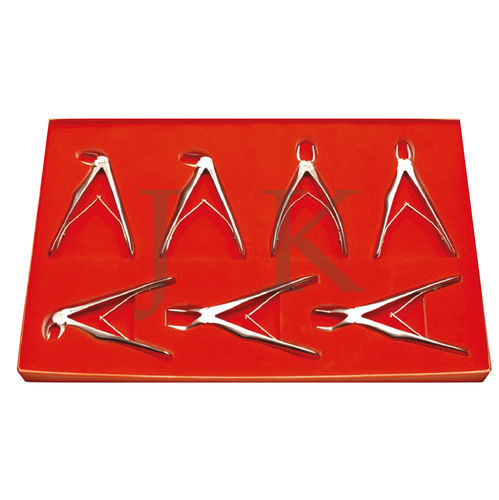 Dentale Extraktionszange / für Kinder - 35-121-105 - J+K Chirurgische Instrumente - für Zahnwurzeln / für Prämolaren / für Molaren