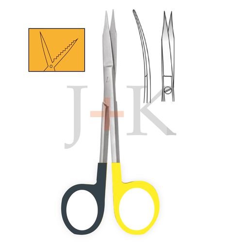 Schere für Zahnchirurgie - 02-04-024 - J+K Chirurgische Instrumente - Goldman-Fox / für Humanmedizin / Wolframcarbid