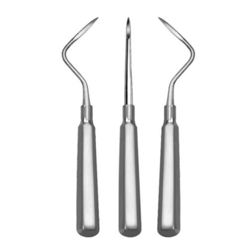 Gerades Dentales Luxationsinstrument - Heidbrink 1 - J+K Chirurgische Instrumente
