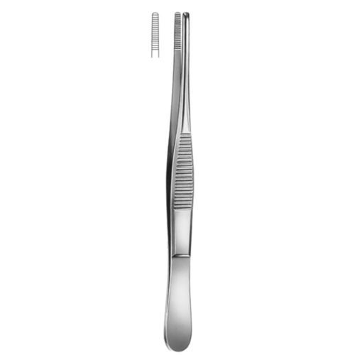 Dental-Pinzette - 04-19-0 series - J+K Chirurgische Instrumente - für Verbandmaterial / wiederverwendbar / gerade
